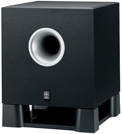 yamaha雅马哈ystsw011家庭影院音响有源低音炮8寸100w黑色亚马逊自营