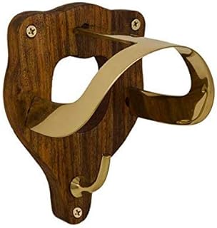 tack shack of ocala wood 带黄铜英式马鞍支架