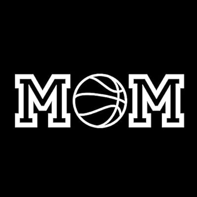 creative concepts ideas basketball mom cci 贴花乙烯基贴纸|汽车