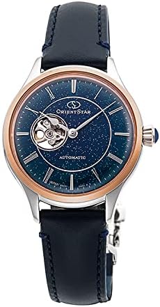 orient 自动上弦手表 经典半镂空女款 rk-nd0014l 蓝色