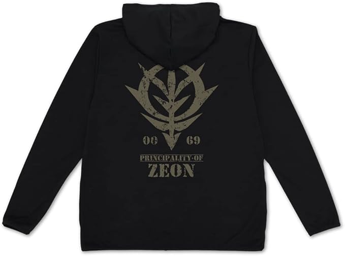 【官方】cospa 机动战士高达 吉恩公国军 薄款干爽连帽卫衣 black