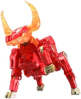 52toys beastbox bb-33 blazingspear 牛可收藏可动公仔变形金刚玩具