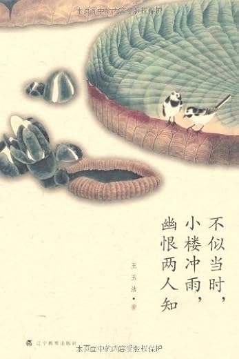 不似当时，小楼冲雨，幽恨两人知：古诗十九首