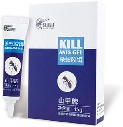 山甲牌杀蚁胶饵灭蚂蚁杀蚂蚁药灭红蚂蚁黑蚂蚁小黄蚁15g 支 亚马逊中国 个护健康
