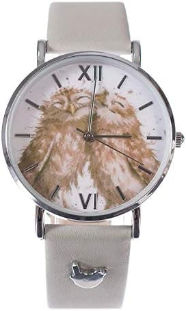 wrendale designs - 皮革手表, 猫头鹰, 表带 : 亚马逊中国: 钟表