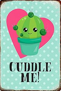 金属标牌20x30cm cuddle me 格言格言锡标志