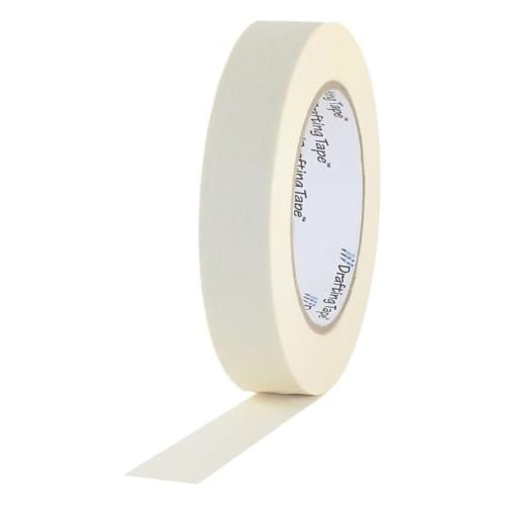 protapes PRO Drawing Crepe Paper Industrial grade tape, 60 yards length 22.86cm x 1/30.48cm wide (1 pack)