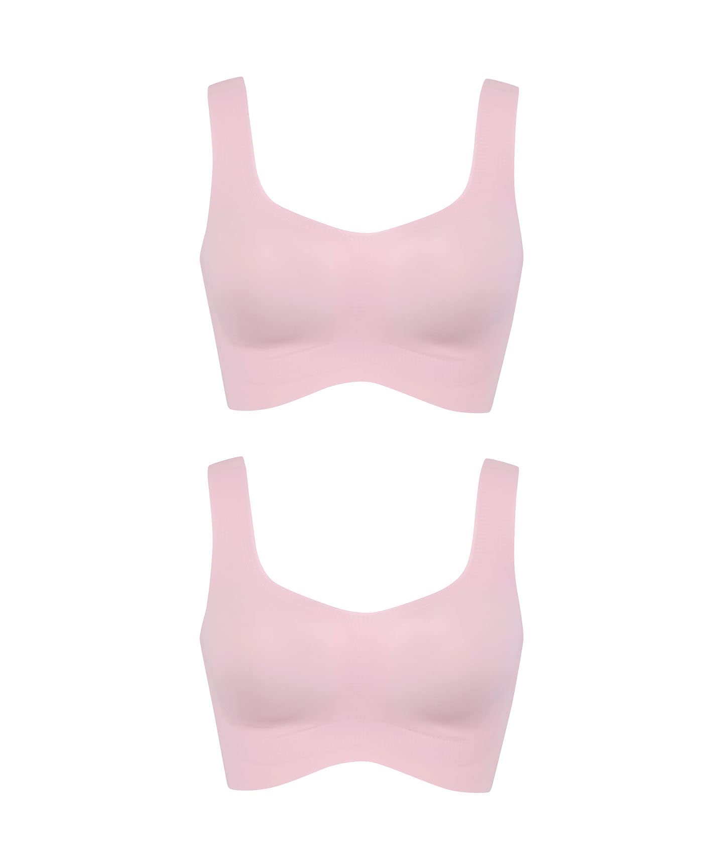 Wacoal 华歌尔 女士 无钢圈文胸 2 件套 MB8001 [贴身上衣] 伸展性好，穿着舒适，质地光滑，吸汗速干材料，胸罩，文胸，半上衣