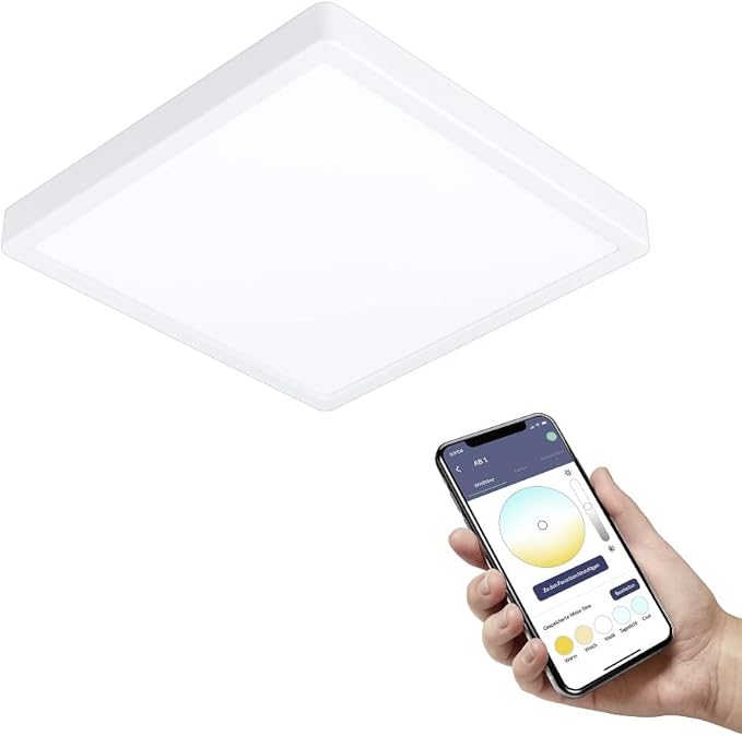 eglo connect.z 智能家居 led 浴室吸顶灯 fueva-z,长 x 宽 28.