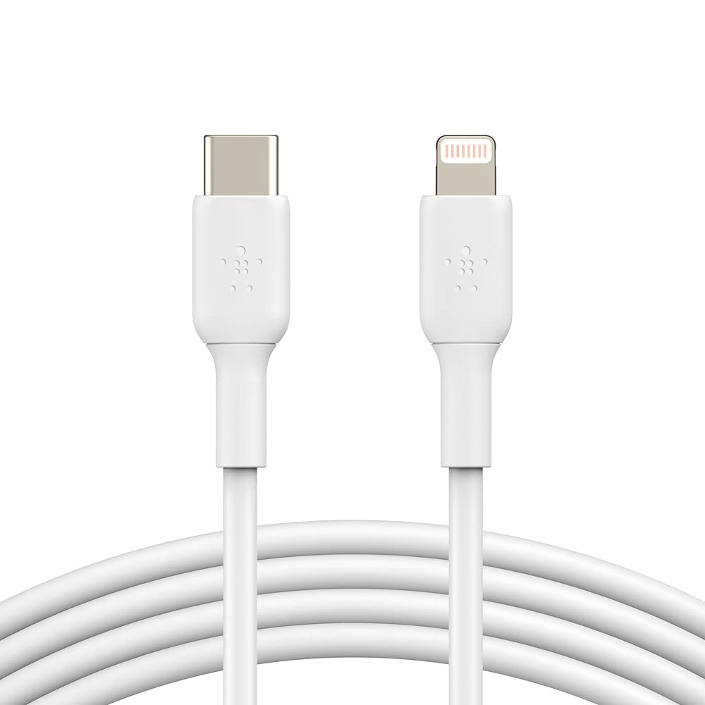 USB C to Lightning Cable 3Pack 6FT [Apple MFi Certified] iPhone Fast Charger Cable USB-C Power Delivery Charging Cord for iPhone 13/12/12 PRO Max/12 Mini/11/11PRO/XS/Max/XR/X/8/8Plus/iPad, White