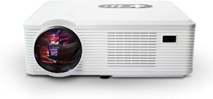 Roova 朗曼hd10 智能3d投影led投影机家用高清投影仪hdmi带电视usb 读1080p 办公用品 亚马逊中国