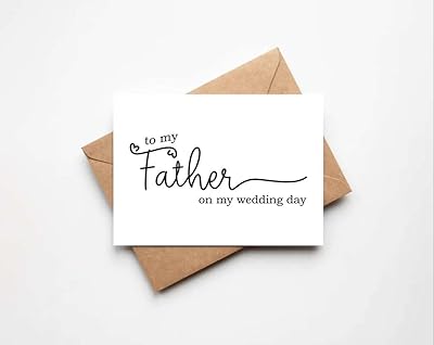 johnpartners993 to my father on my wedding day - 父亲贺卡 - 婚礼