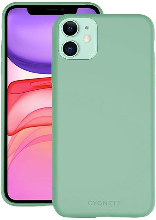 iphone 11的皮肤柔软手机壳 - 玉色