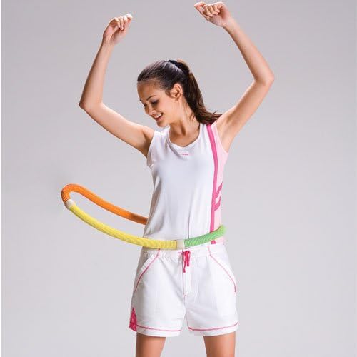 宝芮思 户外运动修身减肥 美体瘦身 瘦腰 弹力呼拉圈 塑形 呼啦圈