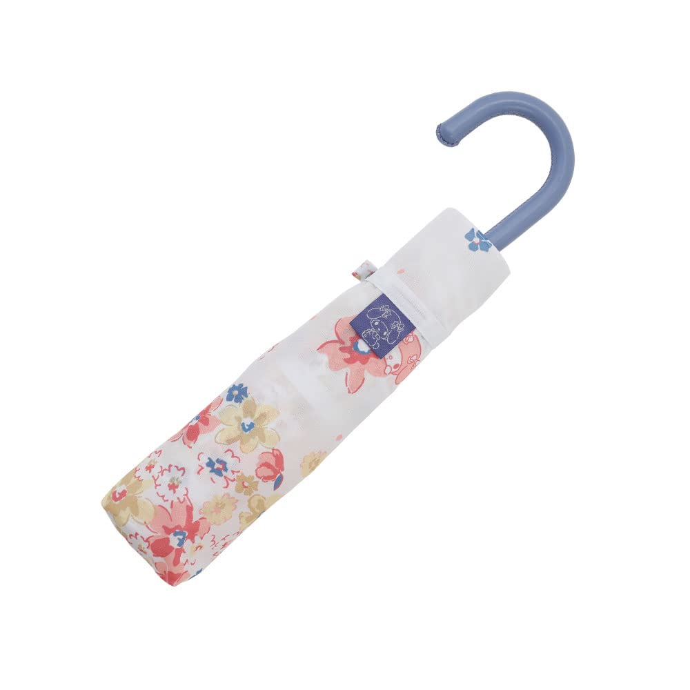Ogawa folding umbrella hand open 55cm 6 bone Sanrio My Melody flower waterproof 90559