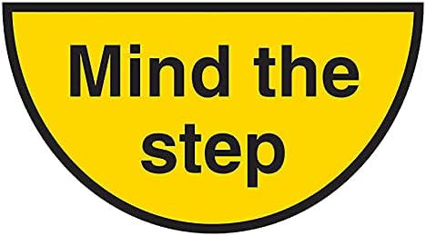 mind the step - 620x350mm - 半月自粘地板贴纸