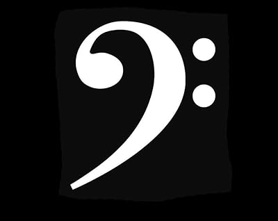 makarios llc bass clef music mkr 贴花乙烯基贴纸 | 汽车卡车 vans