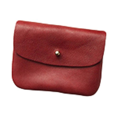 In EL Patchwork Collectible Wallet Red 9.5×12.5×2.5cm 1141252-03 41252-03