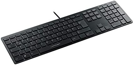 lc-power lc-key-5b-alu 键盘 usb qwertz 德文 黑色 – 键盘(标准