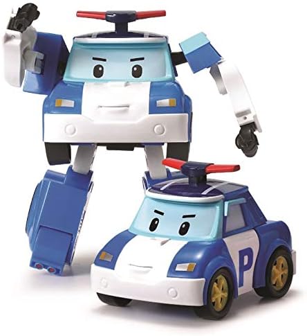 robocar poli 4891813542094 可变形人偶波利机器人或汽车 10厘米
