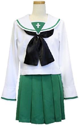 Acos Cosplay 服装少女与战车大洗学園高等学校制服 L 玩具 亚马逊中国