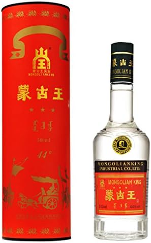 蒙古王モンゴリアンキング500ml 白酒　52度　新品未開封 蒙古王（MONGOLIAN KING）白酒