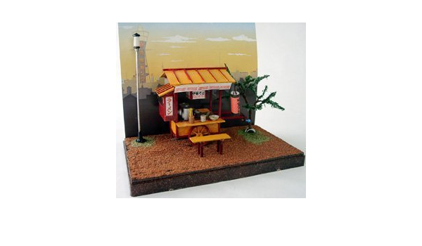 河合商会風物詩シリーズ1 25 屋台そば組立キット 玩具 亚马逊中国