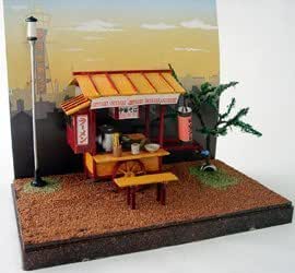 河合商会風物詩シリーズ1 25 屋台そば組立キット 玩具 亚马逊中国