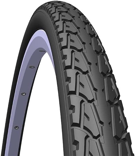 mitas 中性 - 成人 classic 22 自行车轮胎,黑色,28 x 1.50