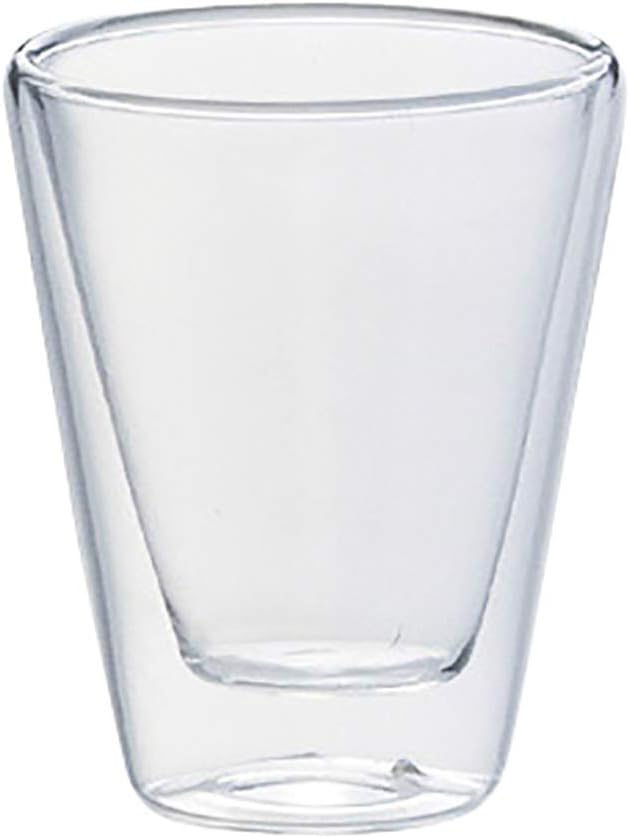 luigi bormioli 平底杯 透明 85ml 耐热 双层结构 玻璃杯 咖啡馆 lu05