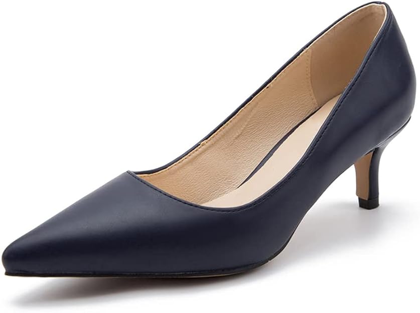 maiernisi jessi 女式经典一脚蹬尖头细跟高跟鞋