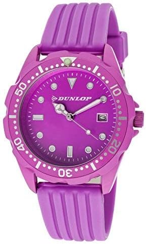 dunlop 中性成人指针式石英手表 橡胶表带 dun184l09, 手镯
