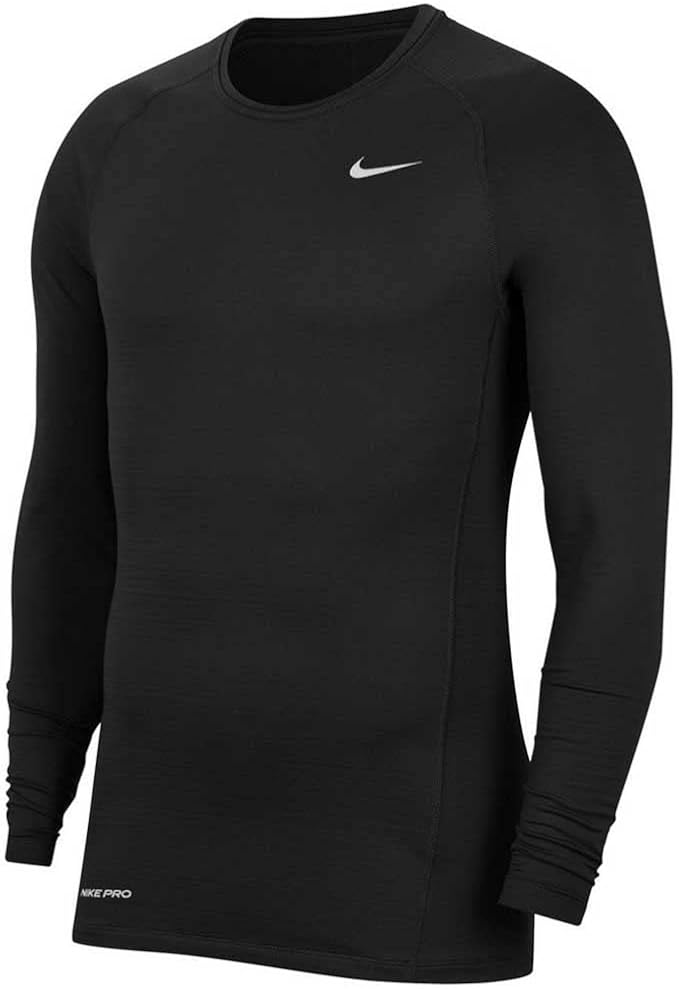 nike 耐克 男士 m np top warm ls 圆领衬衫