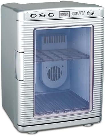 20L Mini Fridge, Mini Freezer, Large Capacity Compact Cooler and Warmer with Digital Thermostat Display and Control Temperature, Single Door Mini Fridge Freezer for Cars, Road Trips, Homes, Offices