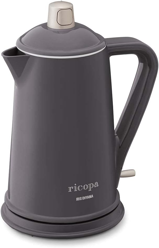 iris ohyama 爱丽思欧雅玛 电热水壶 复古设计型 800毫升 防空烧 沸腾
