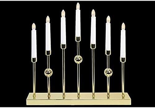 star 138 – 00 古斯塔沃蜡烛支架 7 支灯金属金色 36 x 37 厘米