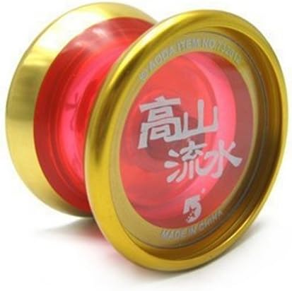 Aoda 奥达风暴yoyo 溜溜球高山流水悠悠球7312 红 金黄色 玩具 亚马逊中国