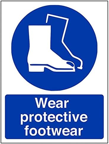 强制性ppe - 耐磨防护鞋 - 200 x 300mm