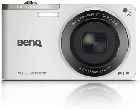 benq 明基 g2f 数码相机 倾心白(1800万像素cmos f1.