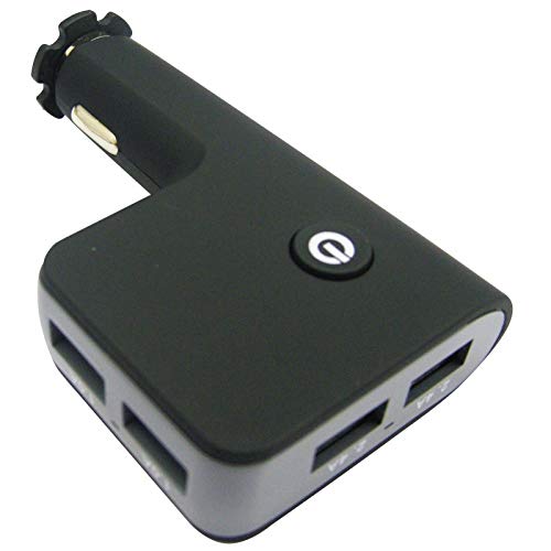 Inconnu AC 12/24V 4 USB 6.8A Blue LED power switch