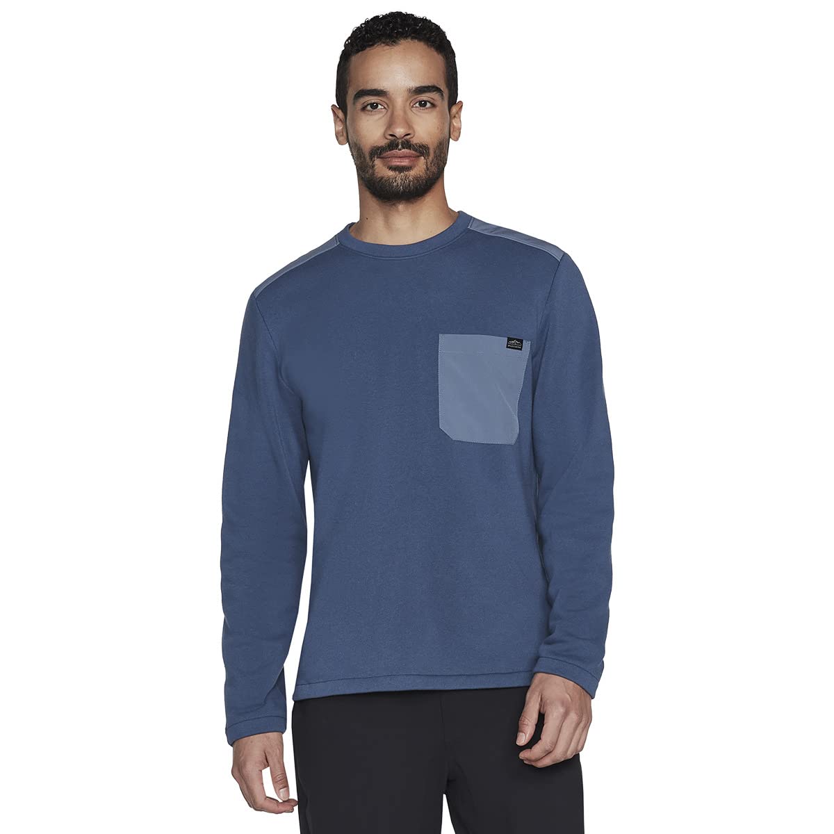Skechers men's practical long sleeve crew neck
