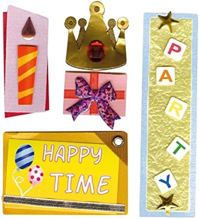 阿尔泰马克 理查兹收藏3d贴纸誕生日 王冠 亚马逊中国 办公用品