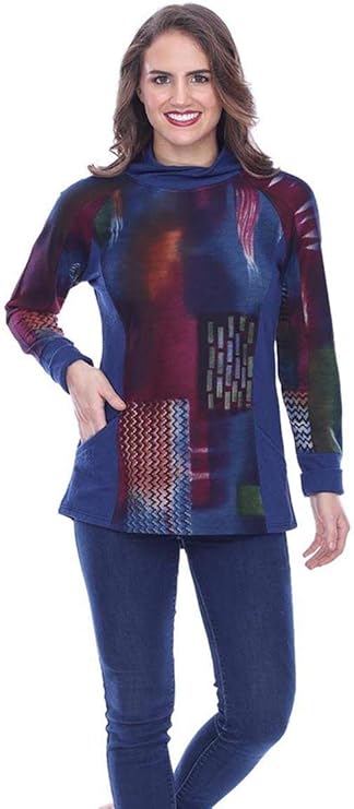 parsley &amp; sage 女士 evelyn 半高领束腰上衣