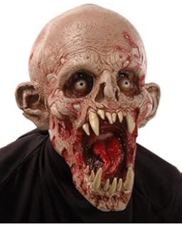 洞穴恶魔面具 成人 如图所示 one size : 亚马逊中国: 玩具