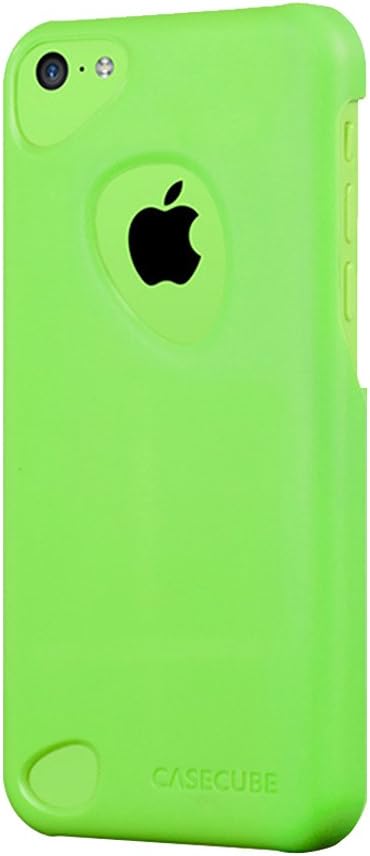 Casecube果立方酷我真彩iphone5c 环保pc 磨砂手感漆送进口前后 磨砂 贴膜5色可选 绿色 手机 通讯 亚马逊中国