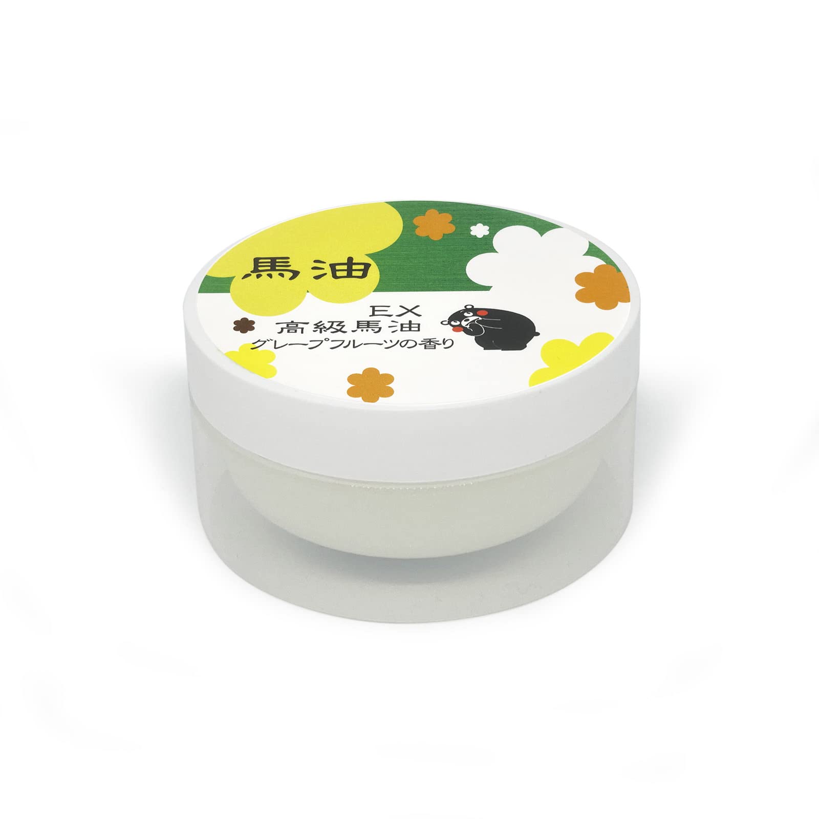 Kumamoto Kumamoto Premium Horse Oil (Grapefruit) 30g/ Premium refined Horse Oil with Vaseline Horse Oil Soap Face Hand Body Made in Japan