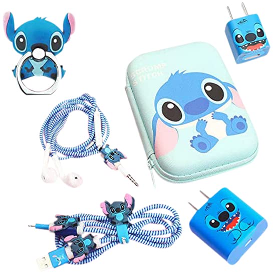 ZOEAST(TM) DIY Animal Cartoon Cable Protector 18W 20W USB charger Saves charging data Headphone cord Bite tissue Compatible with all iPhone 11 12 Pro Max Mini and other USB cables (Stitched Advanced)