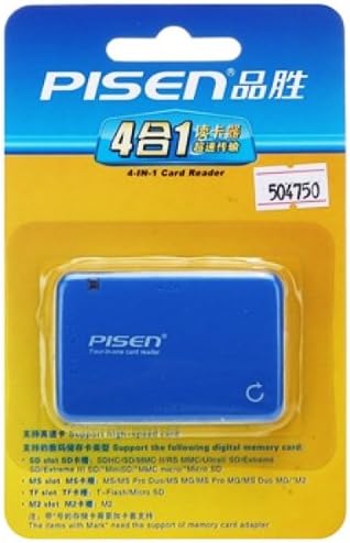pisen 品胜 4合1读卡器 支持存储卡:sd tf ms m2