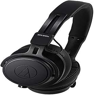 audio technica 铁三角 ath-m60x 贴耳式封闭式动态专业工作室监听