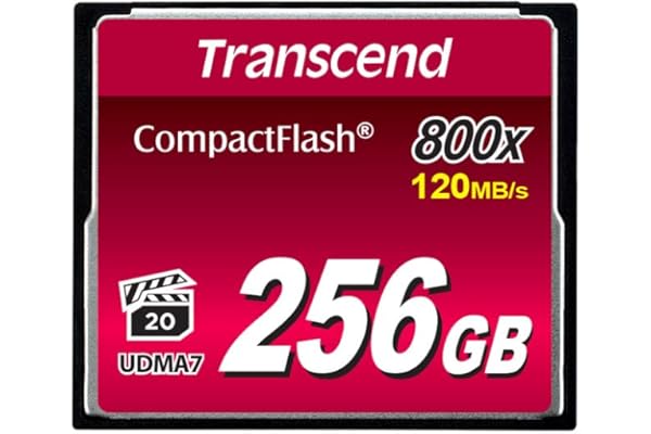 transcend 256gb compactflash 800 存储卡 ts256gcf800